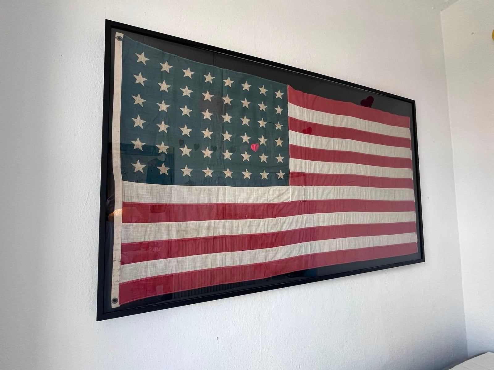 USA 48 sterren vlag in kwaliteits lijst amerikaans, Ophalen, Amerika