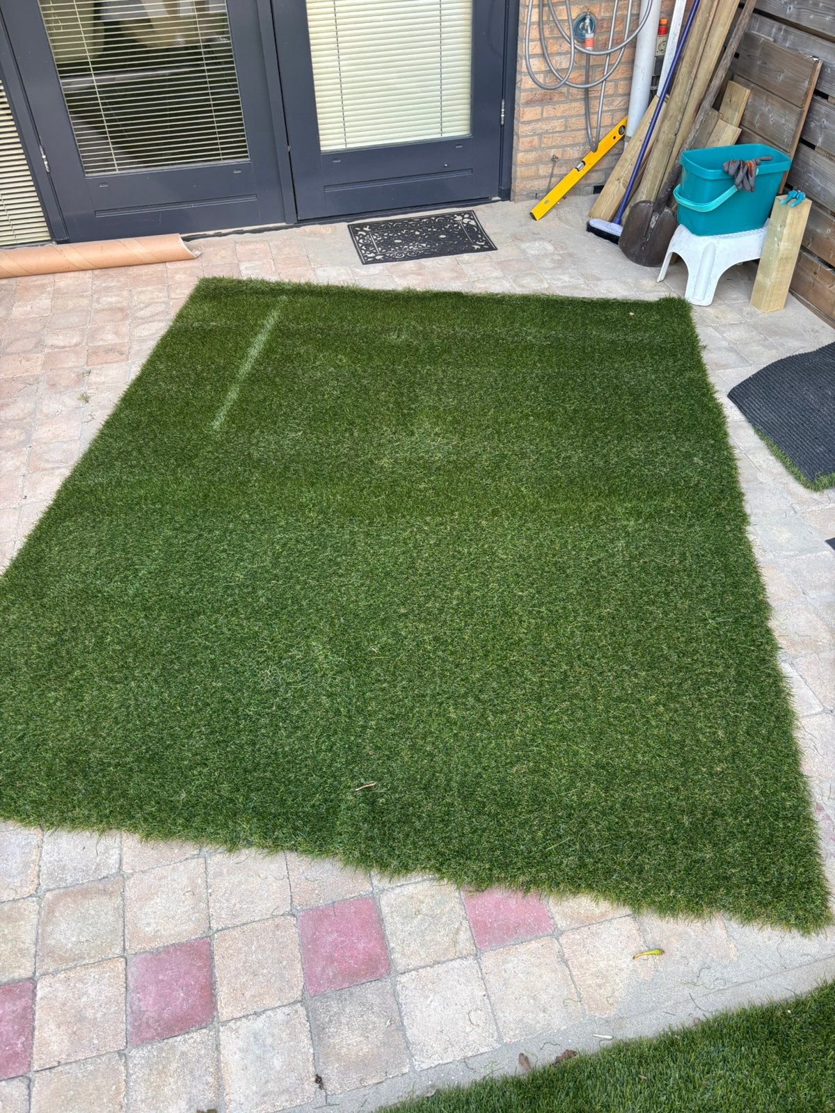 Kunstgras, Green Delta 50mm hoog, Tuin en Terras, Ophalen, Nieuw, 10 tot 20 m²
