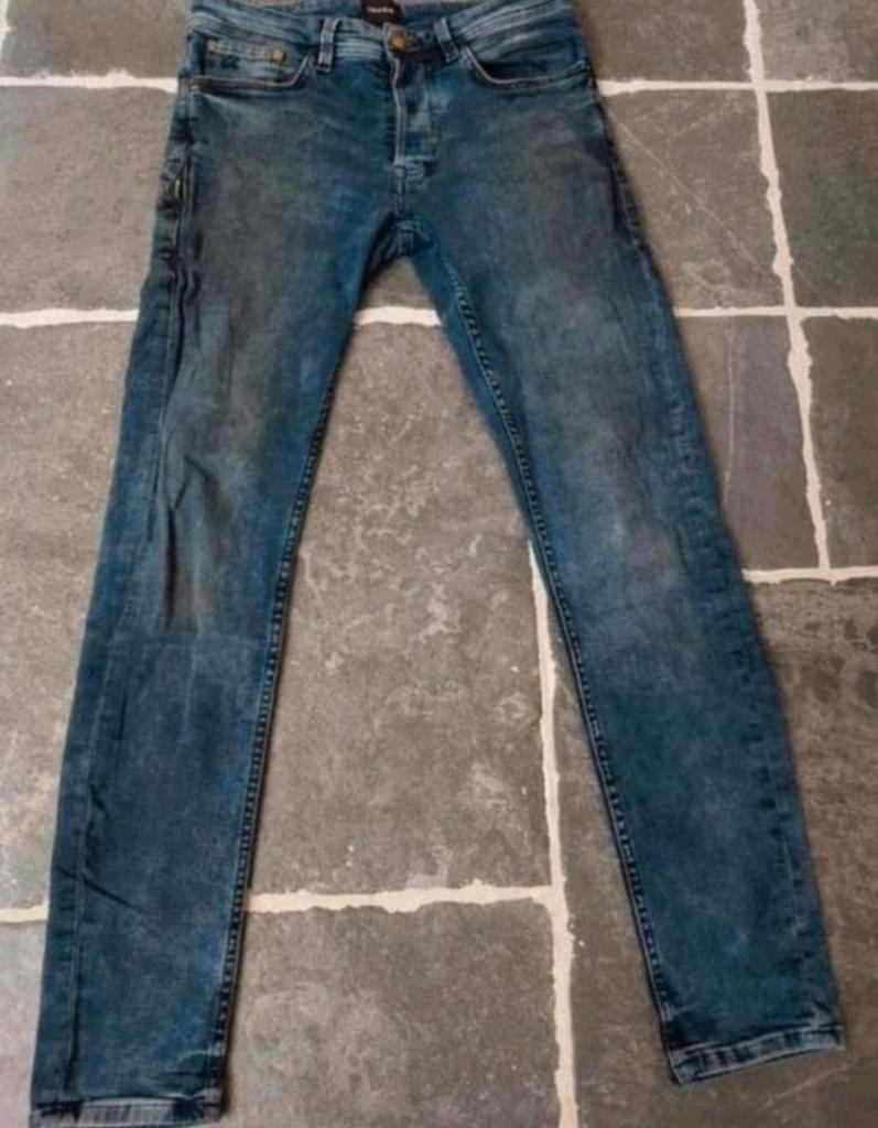 Chasin, EGO Slim Raven, Slim Fit, W28 L32, blauw. Rob2832, Chasin, Blauw, W32 (confectie 46) of kleiner, Ophalen of Verzenden