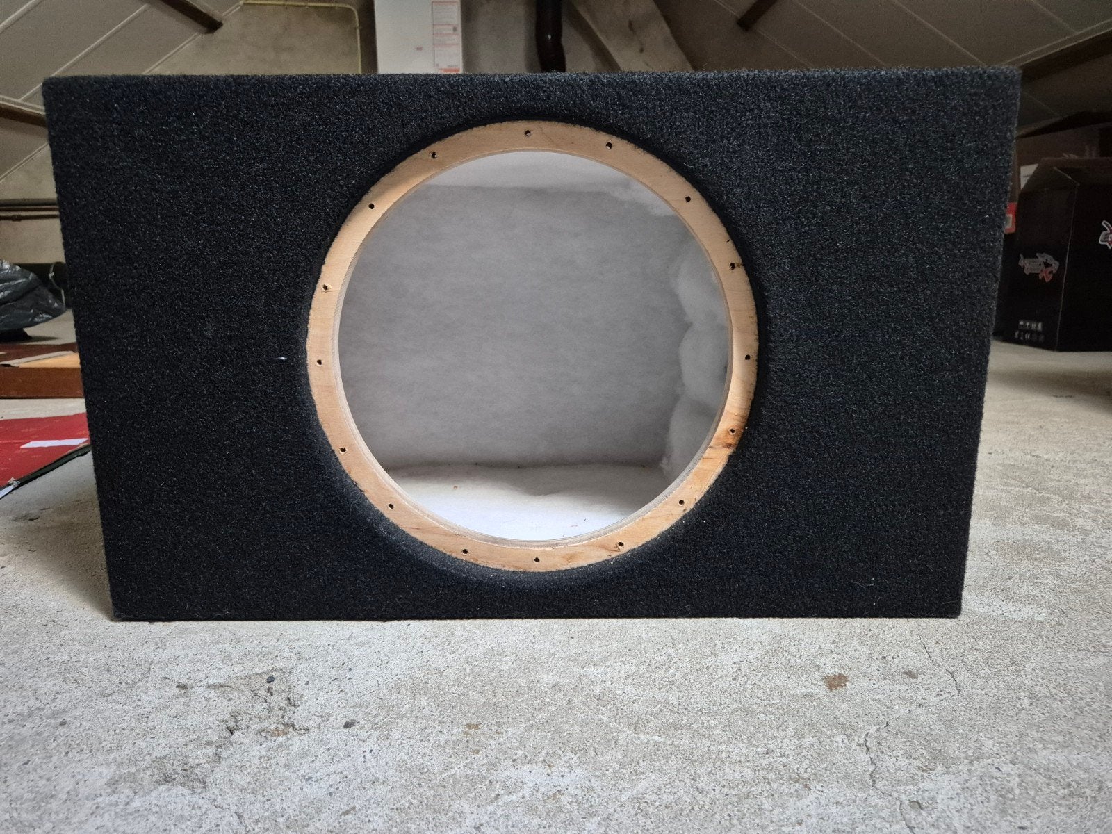 Subwoofer kist 12 inch, Ophalen, Gebruikt