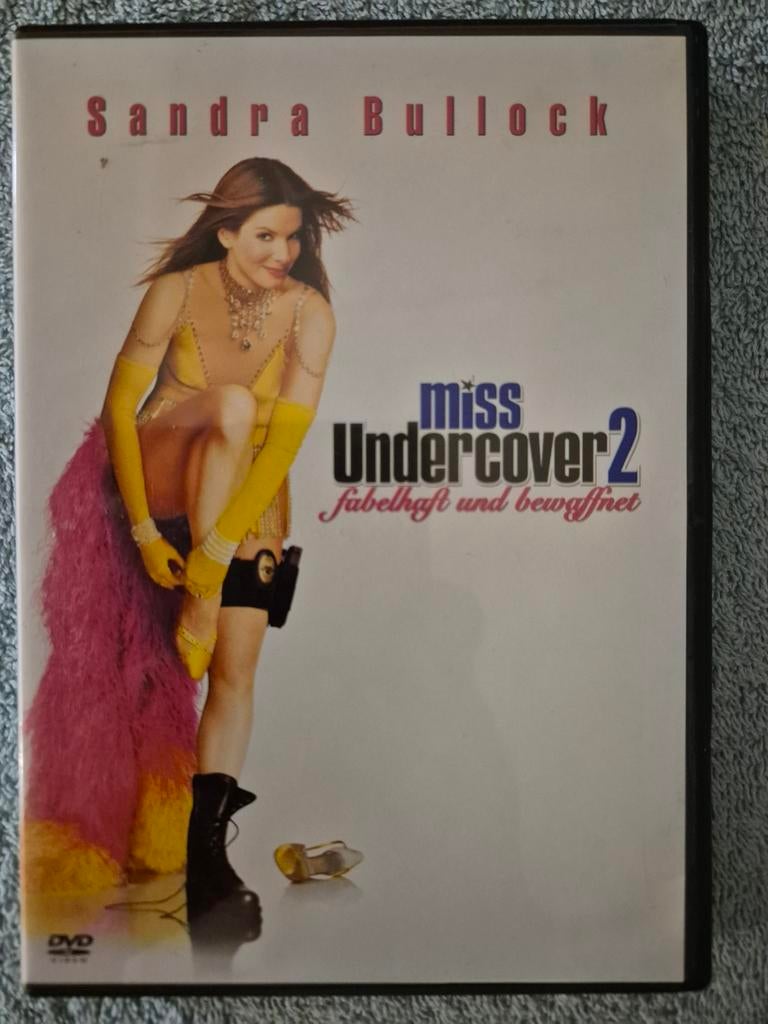 Miss Undercover 2 - DVD met Sandra Bullock, Vanaf 12 jaar, Ophalen of Verzenden, Zo goed als nieuw, Actiekomedie
