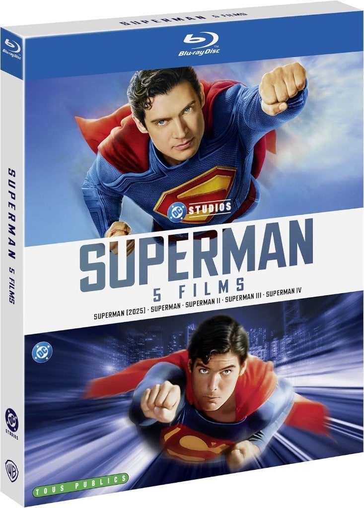 Superman 5 Film Collection BRD Nieuw geseald., Actie, Ophalen of Verzenden, Filmcollectie, Nieuw in verpakking