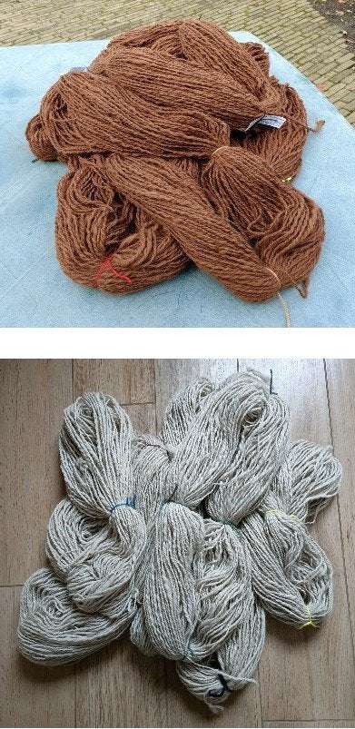 100% ALPACA wol 2-draad hypoallergeen haken breien weven, Ophalen of Verzenden, Nieuw, Overige typen