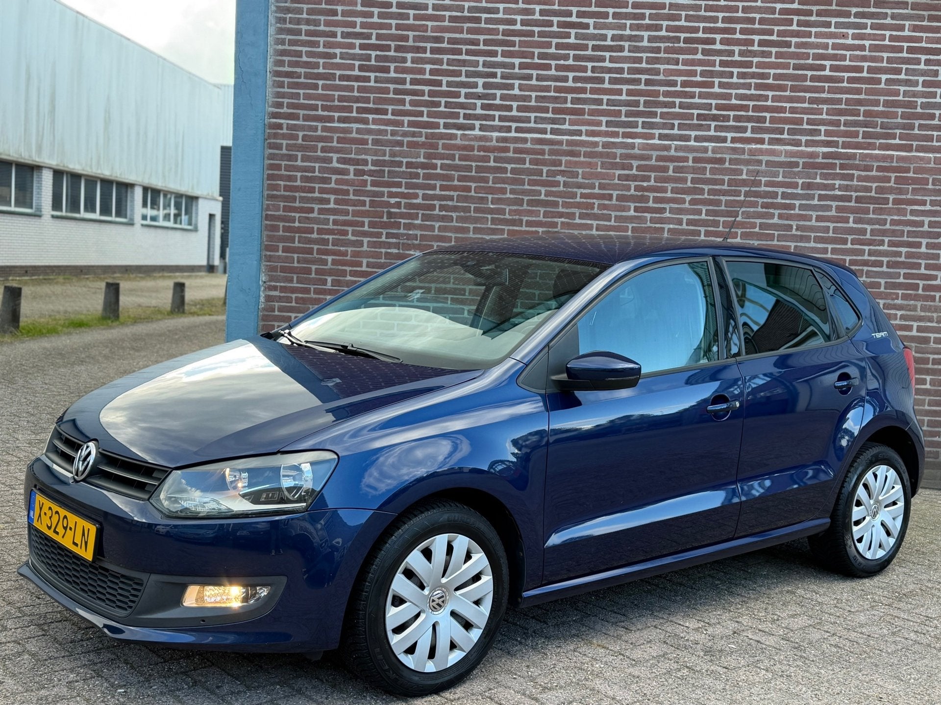 Volkswagen Polo 1.2 -12V Trendline | Nap | Clima | Stoelverw, Voorwielaandrijving, Euro 5, 967 kg, Blauw
