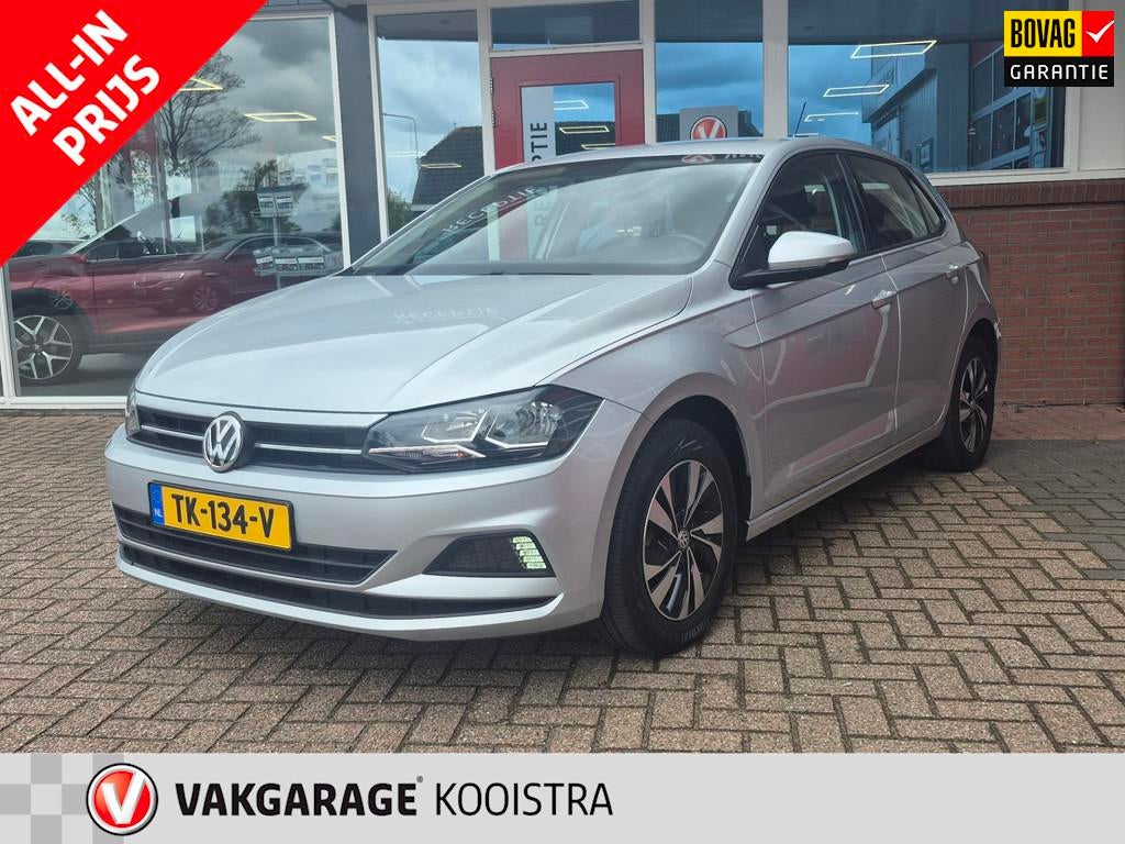 Volkswagen Polo 1.0 TSI Beats|Keyless|Carplay|Cruise, 12 maanden, Stof, 23 km/l, Origineel Nederlands