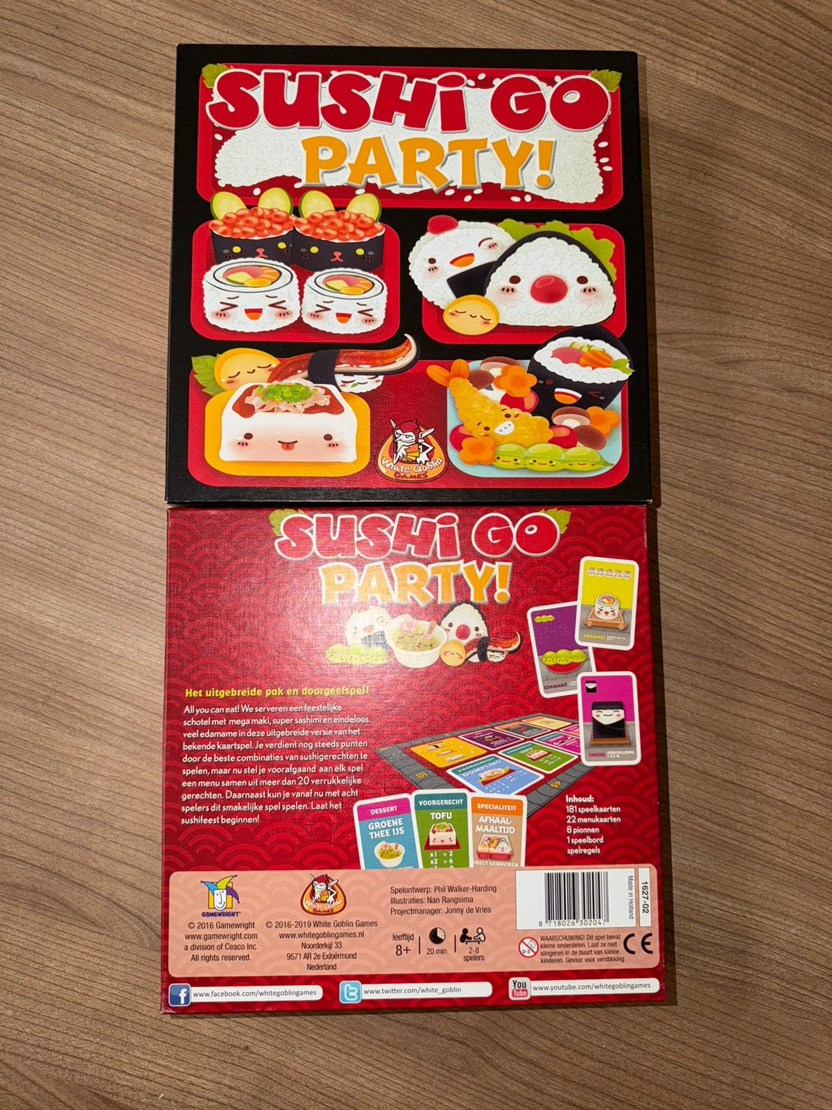 Sushi go party bordspel, Verzenden, Nieuw