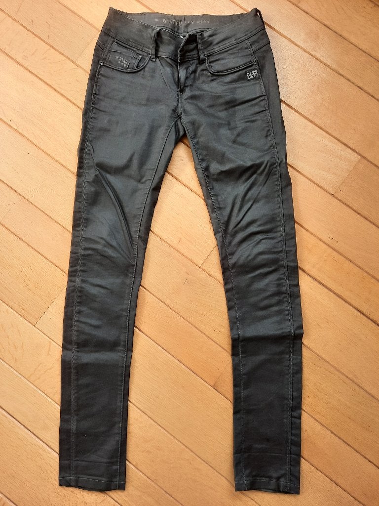 G-Star 5204 spijkerbroek jeans Midge Cody zwart maat 28 x 34, Zwart, Ophalen of Verzenden, W28 - W29 (confectie 36), G-STAR RAW