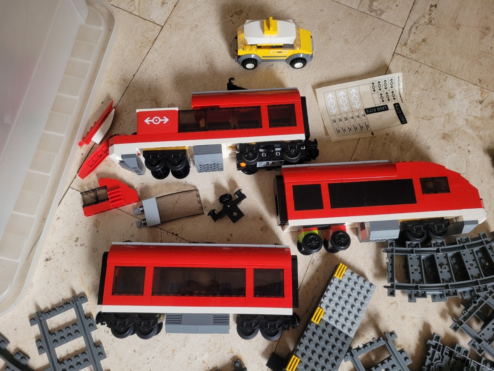 Lego trein en rails set 7938 + extra, Ophalen of Verzenden, Zo goed als nieuw