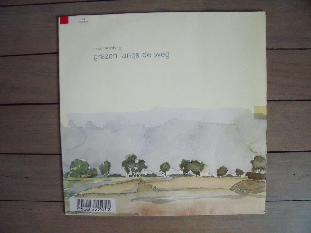 Rinus Rasenberg - Grazen langs de weg, Cd's en Dvd's, Gebruikt, Inclusief insert, Overige genres, 1980 - 1989
