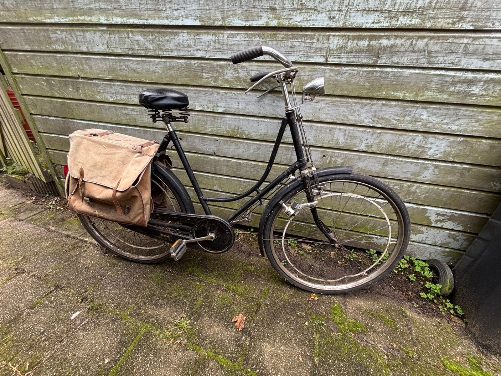 Antieke fiets voor weinig, Fietsen en Brommers, Ophalen, Trommelrem, Jaren '20 of ouder