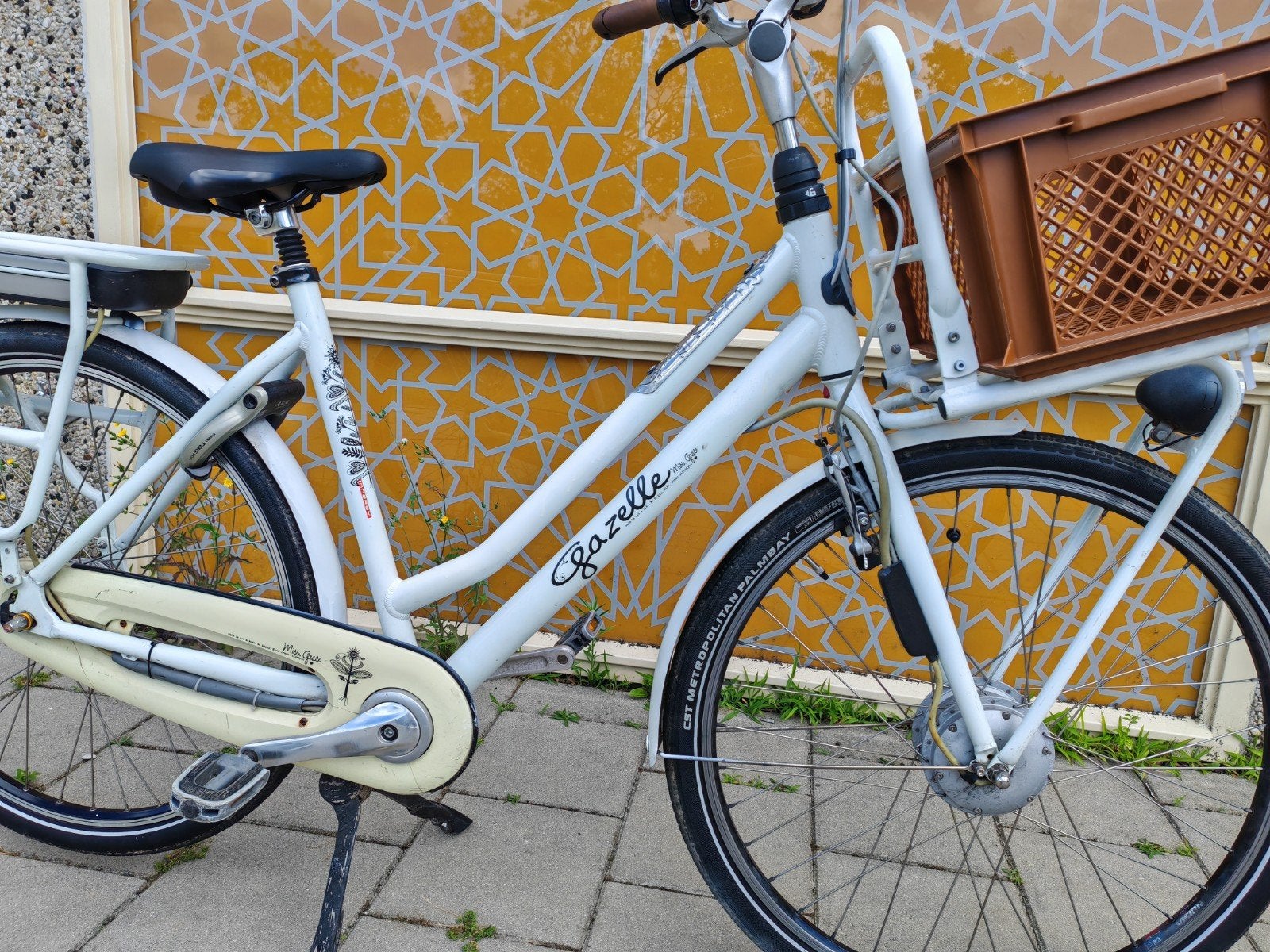 Gazelle Miss Grace C7 HMB elektrische fiets, Ophalen, Gebruikt, Velgrem, Versnellingen