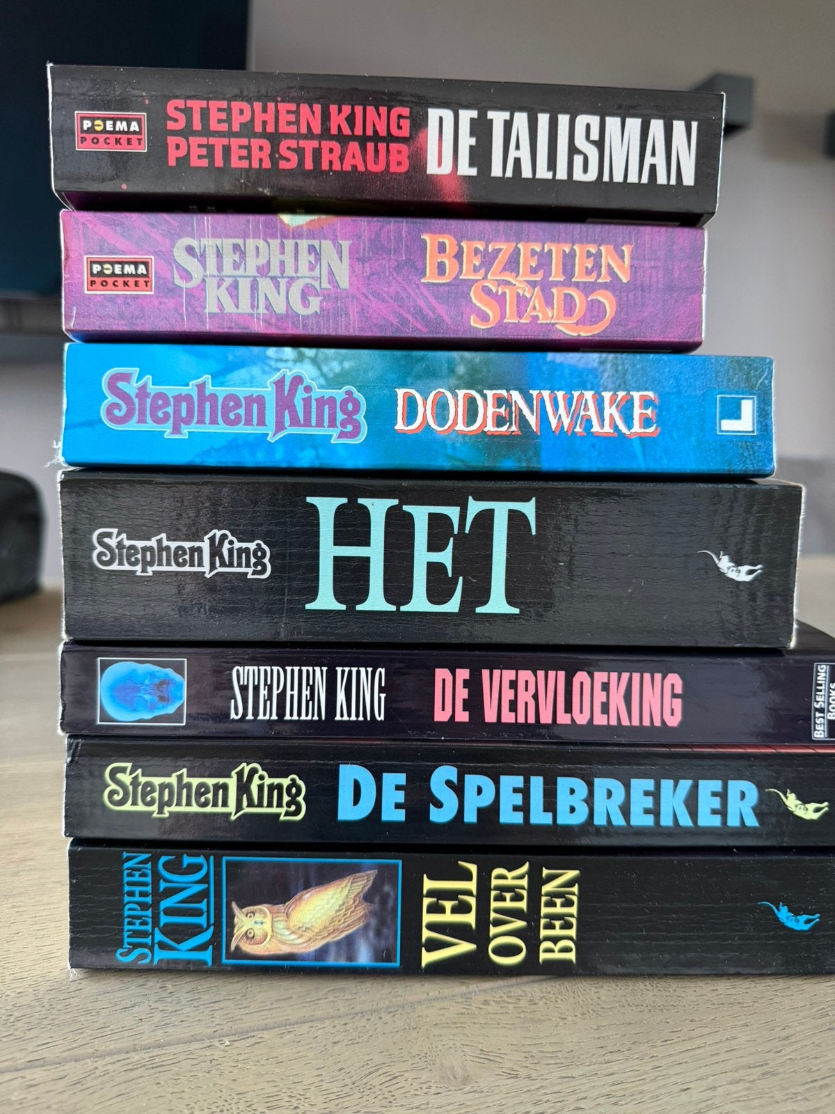 7 boeken van Stephen King, Ophalen of Verzenden, Gelezen
