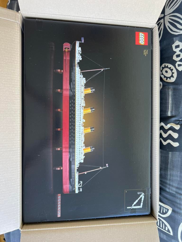 Lego Titanic 10294, Kinderen en Baby's, Speelgoed | Duplo en Lego, Lego, Nieuw, Ophalen of Verzenden, Complete set