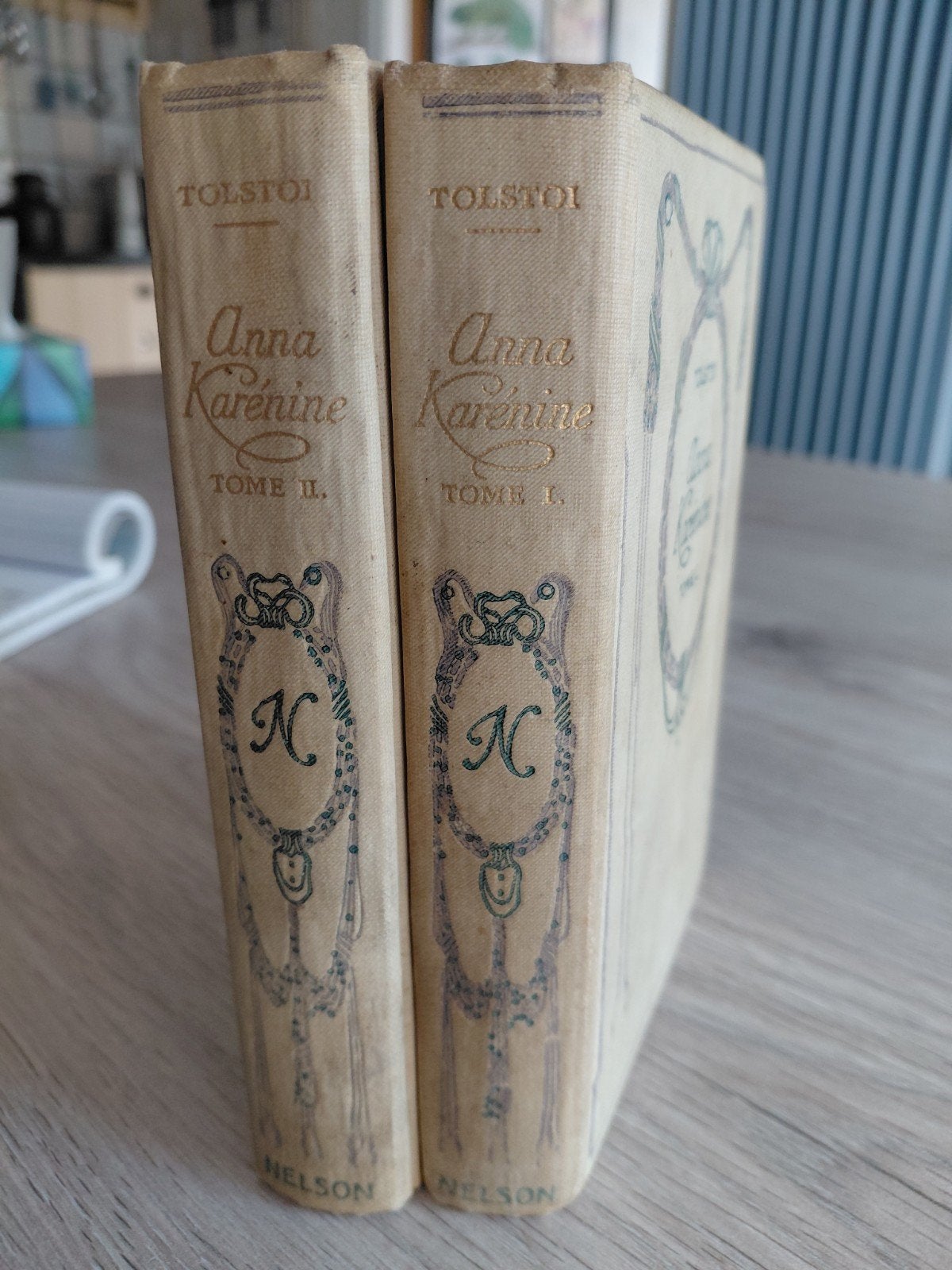 Anna Karenina - Léon Tolstoi (2 delen, 1912), Ophalen of Verzenden, Gelezen, Léon Tolstoi, Europa overig