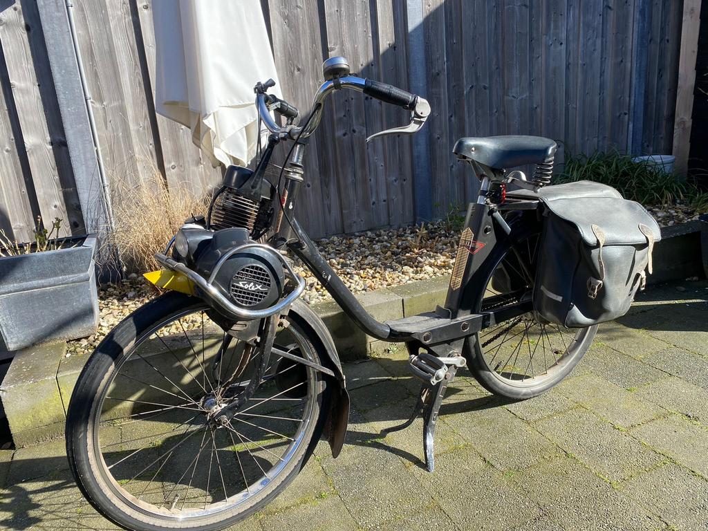 Solex oto 1965 vrijloop “koffertje”, Fietsen en Brommers, Ophalen, Gebruikt, 2200 (Koffertje), Maximaal 25 km/u