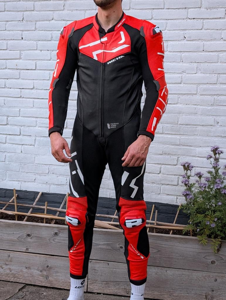 Richa Stradale GP eendelig motorpak | Custom | Maat 48, Heren, Ophalen of Verzenden, Tweedehands, Richa