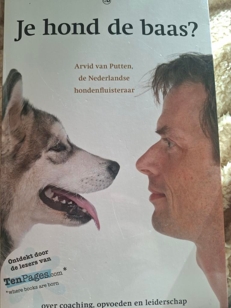 Je hond de baas? - Arvid van Putten (Hondenfluisteraar), Boeken, Ophalen of Verzenden, Gelezen, Honden, Arvid van Putten