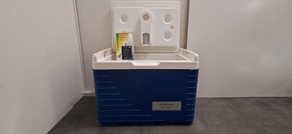 Camping koeling, 6 volt met omvormer, Ophalen, Gebruikt