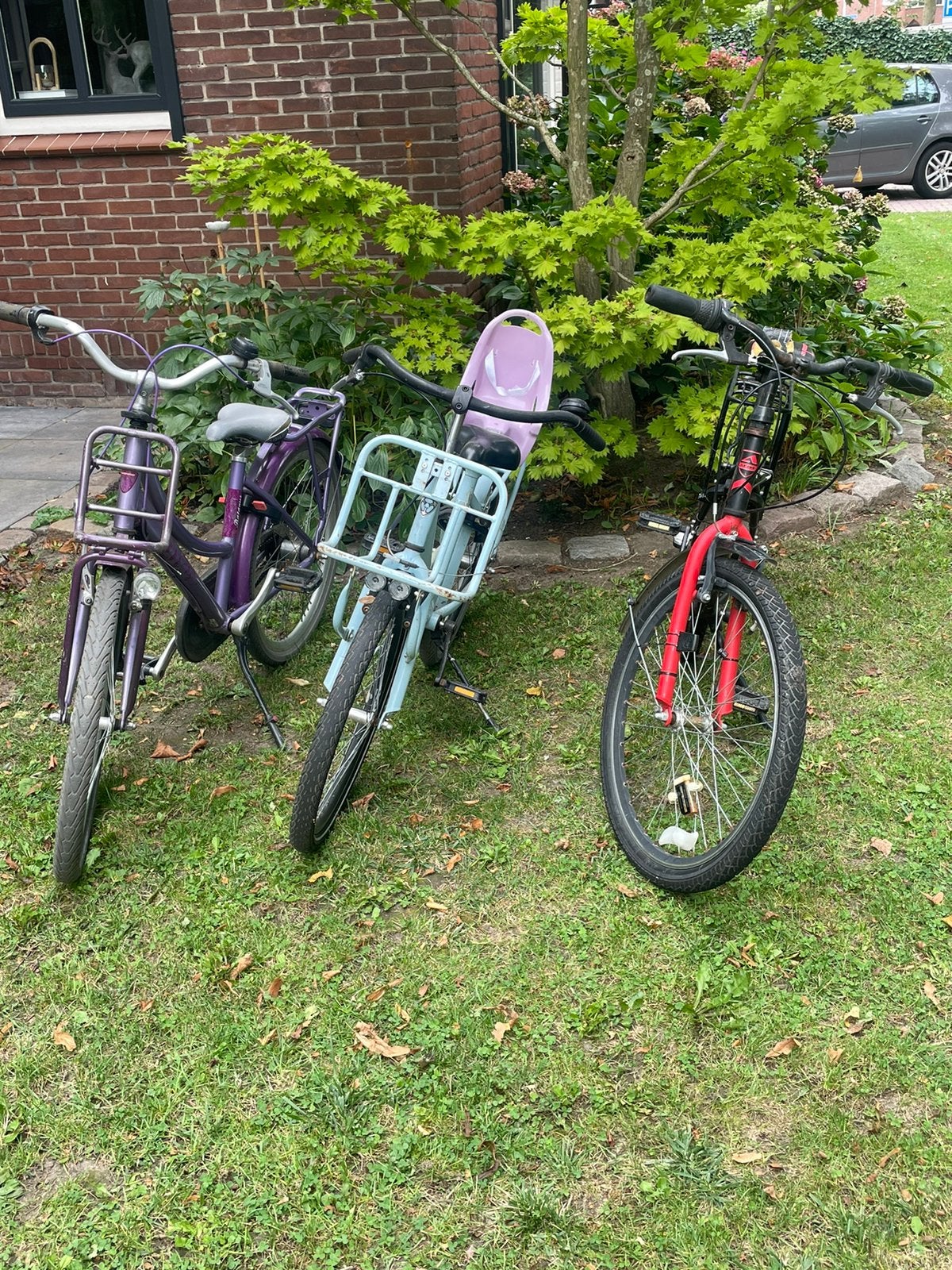 Fiets 26 inch - 3 fietsen, Ophalen, Zo goed als nieuw, 26 inch of meer, Handrem