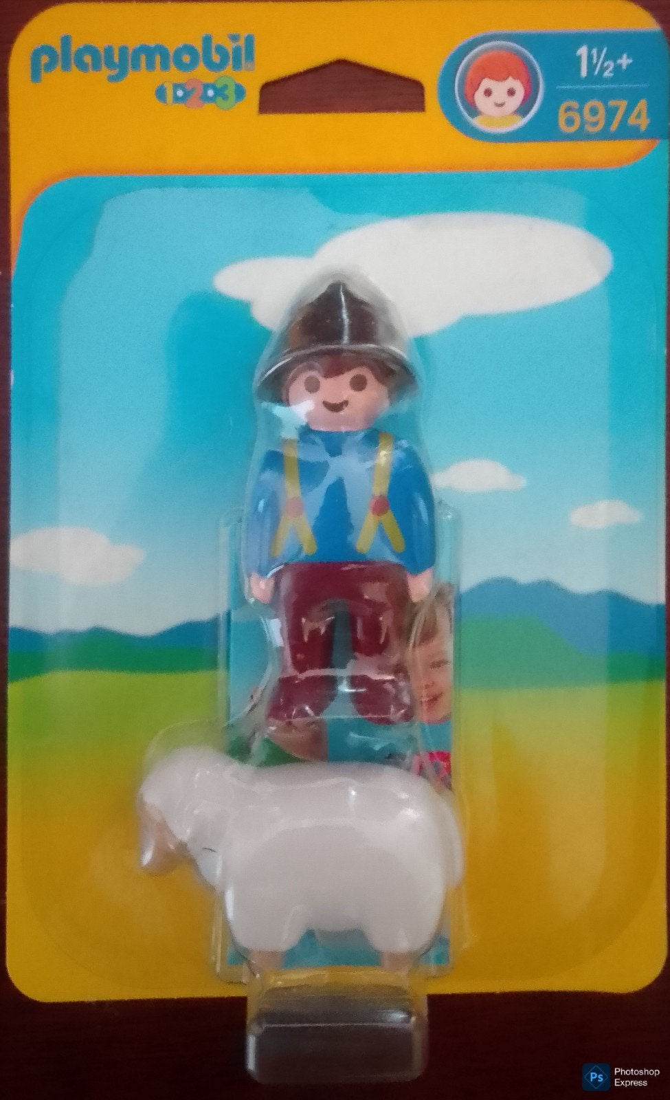 1•2•3 Herder Met Schaap 6974, Kinderen en Baby's, Speelgoed | Playmobil, Ophalen of Verzenden, Zo goed als nieuw, Complete set
