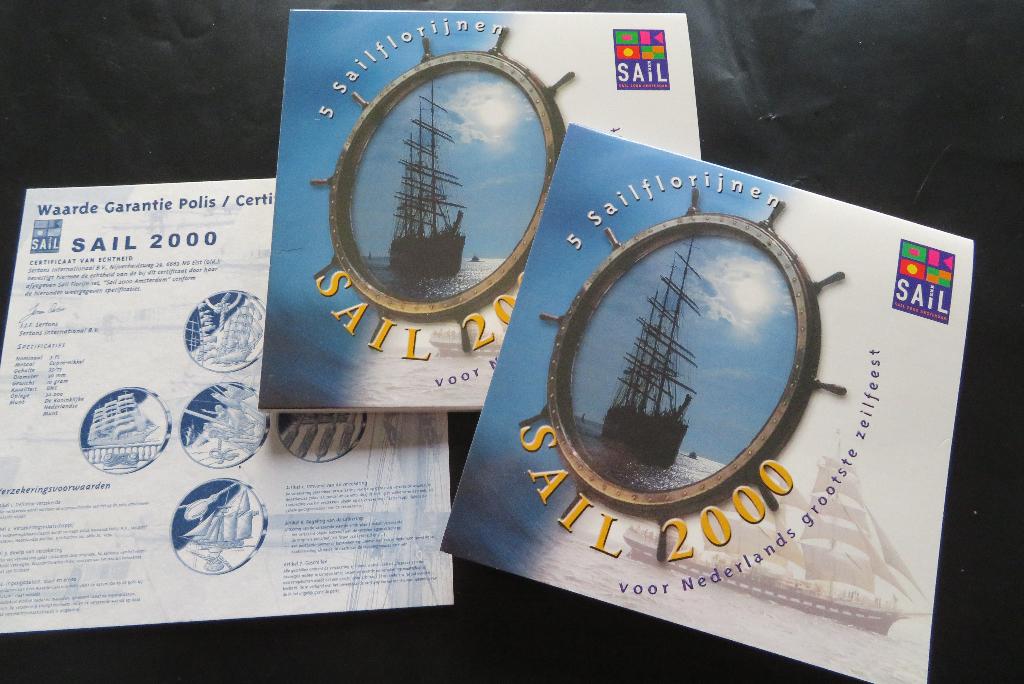 Sail 2000, Verzenden, Koningin Beatrix, Overige waardes, Setje