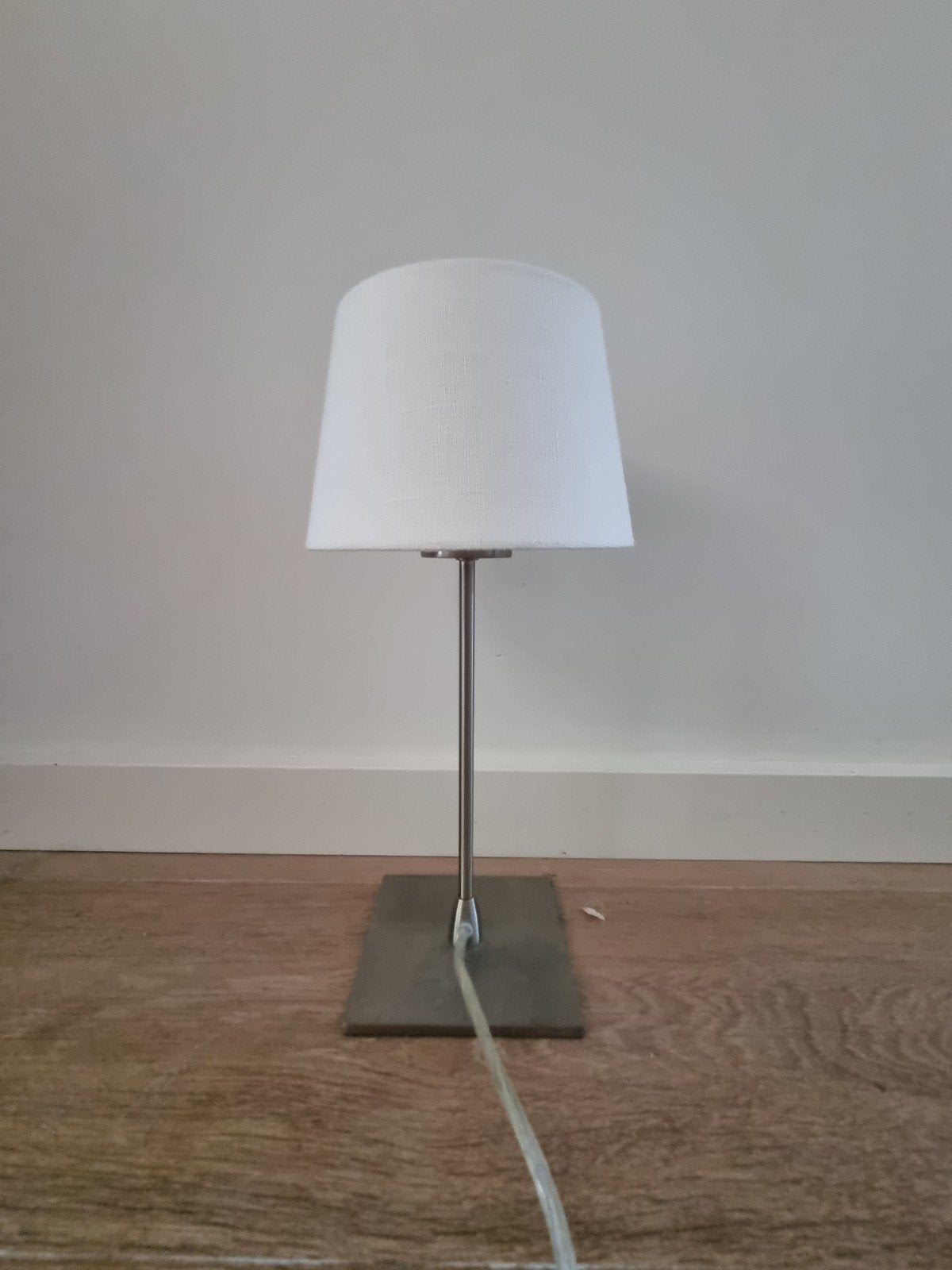 Luxe witte tafellamp met touchbediening inclusief lichtbron, Ophalen, Steinhauer, Inclusief lichtbron
