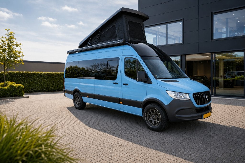 Mercedes Sprinter Foresta 700, Automaat, Chemisch toilet, Luifel, Bedrijf