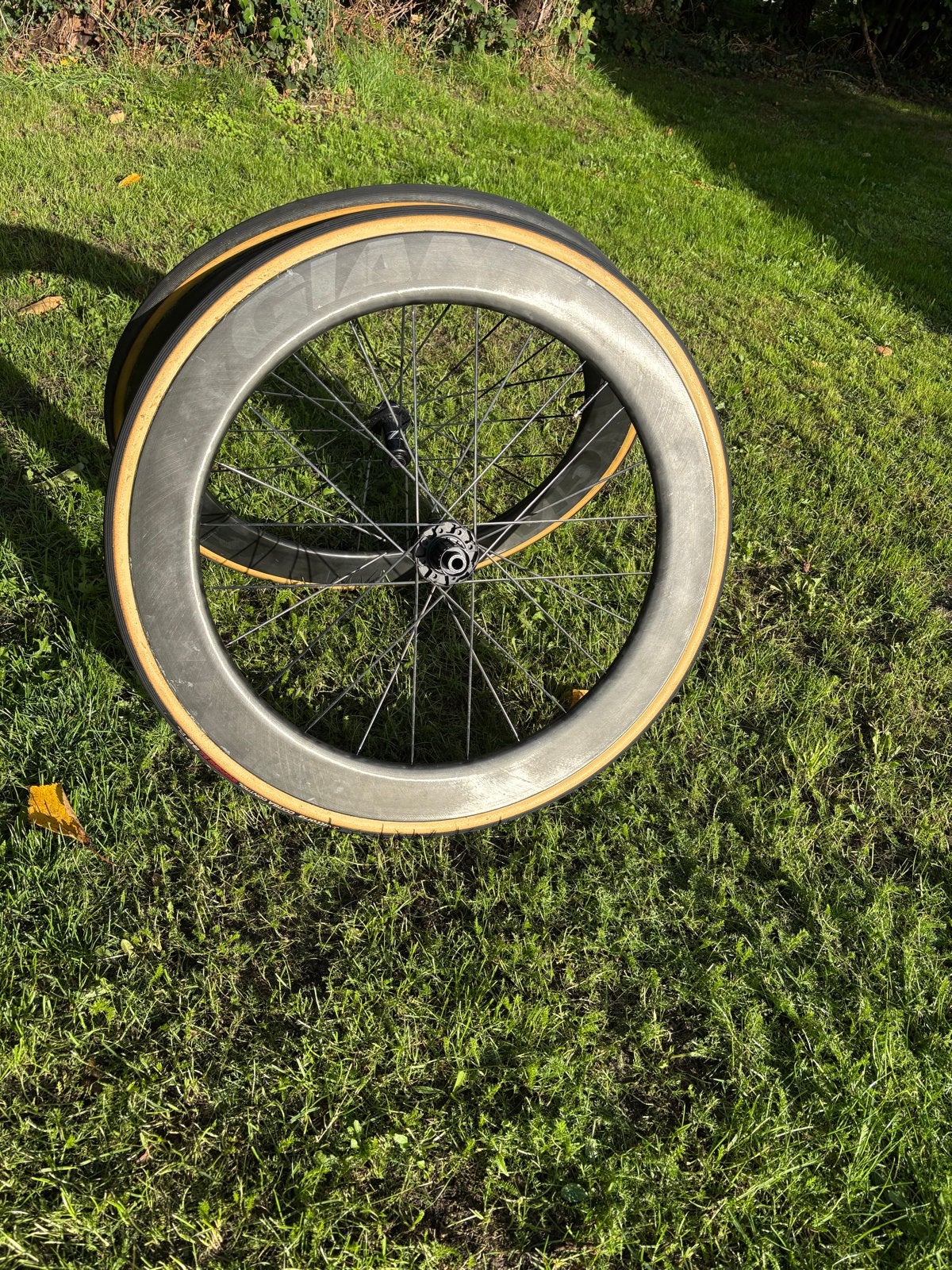 Giant Carbon 65mm Wielset Tubes, Fietsen en Brommers, Wiel, Ophalen of Verzenden, Zo goed als nieuw, Racefiets