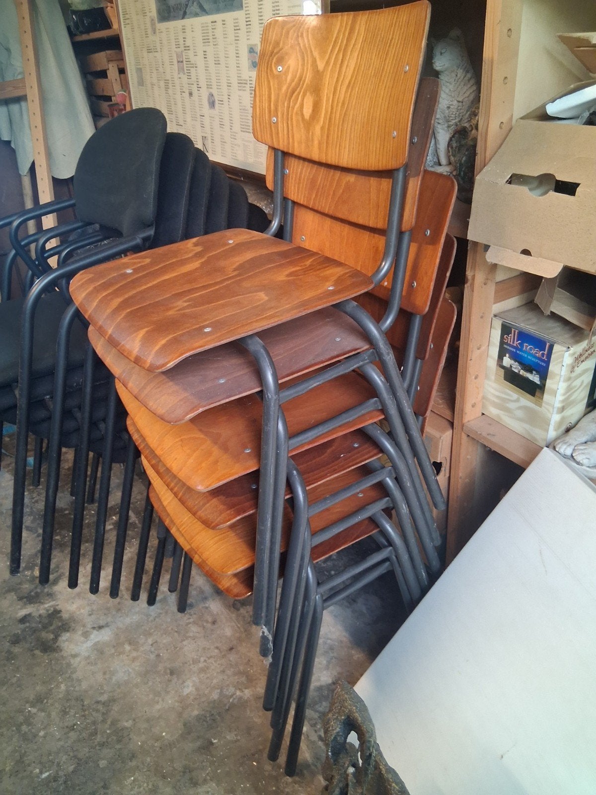 Mooie degelijke stapenstoelen, Huis en Inrichting, Ophalen