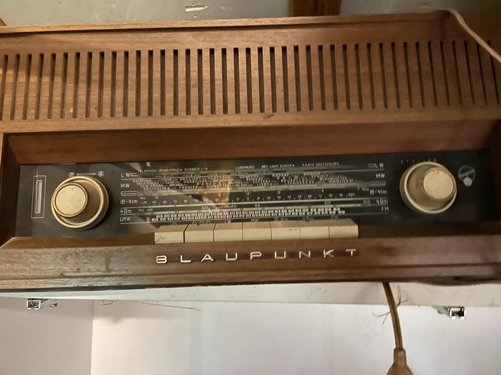 Blaupunkt buizen radio, Ophalen