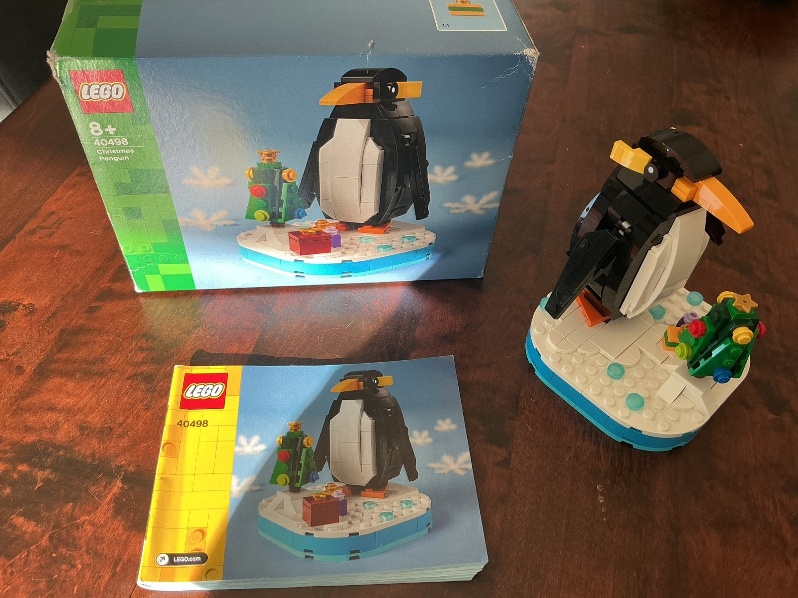 40498 kerst pinguïn., Ophalen of Verzenden, Gebruikt