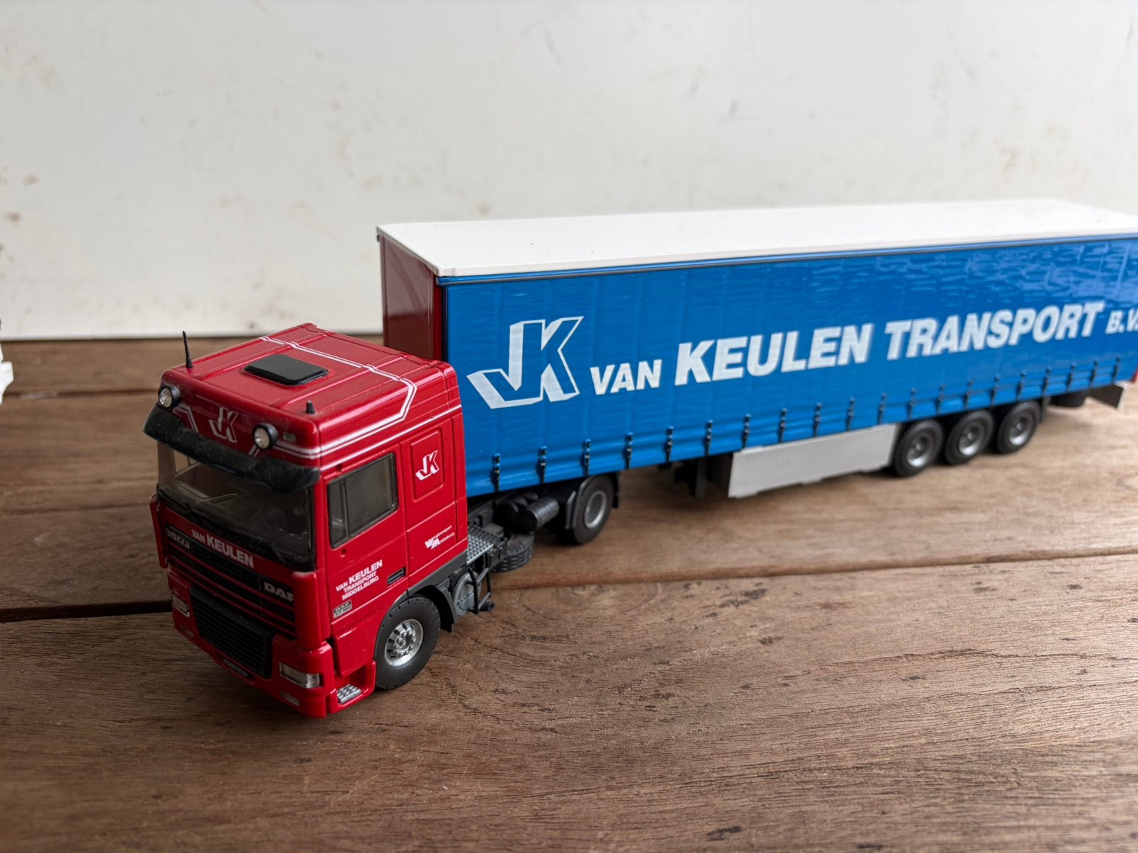 TEKNO DAF XF 95 JK VAN KEULEN, Ophalen of Verzenden, Zo goed als nieuw, Bus of Vrachtwagen, Tekno