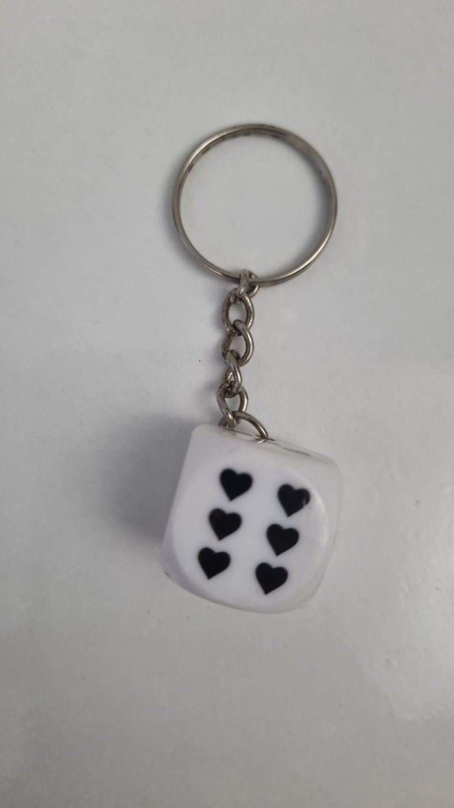 Sleutelhanger - dobbelsteen, Verzamelen, Sleutelhangers, Ophalen of Verzenden, Zo goed als nieuw, Overige typen