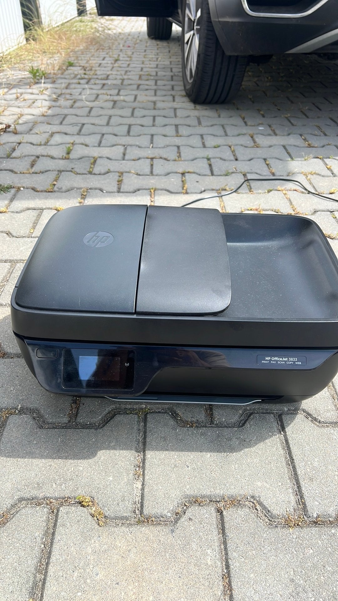 HP OfficeJet 3833 All-in-One Printer - Goede staat, Computers en Software, Printers, Ophalen, Faxen, Inkjetprinter, All-in-one