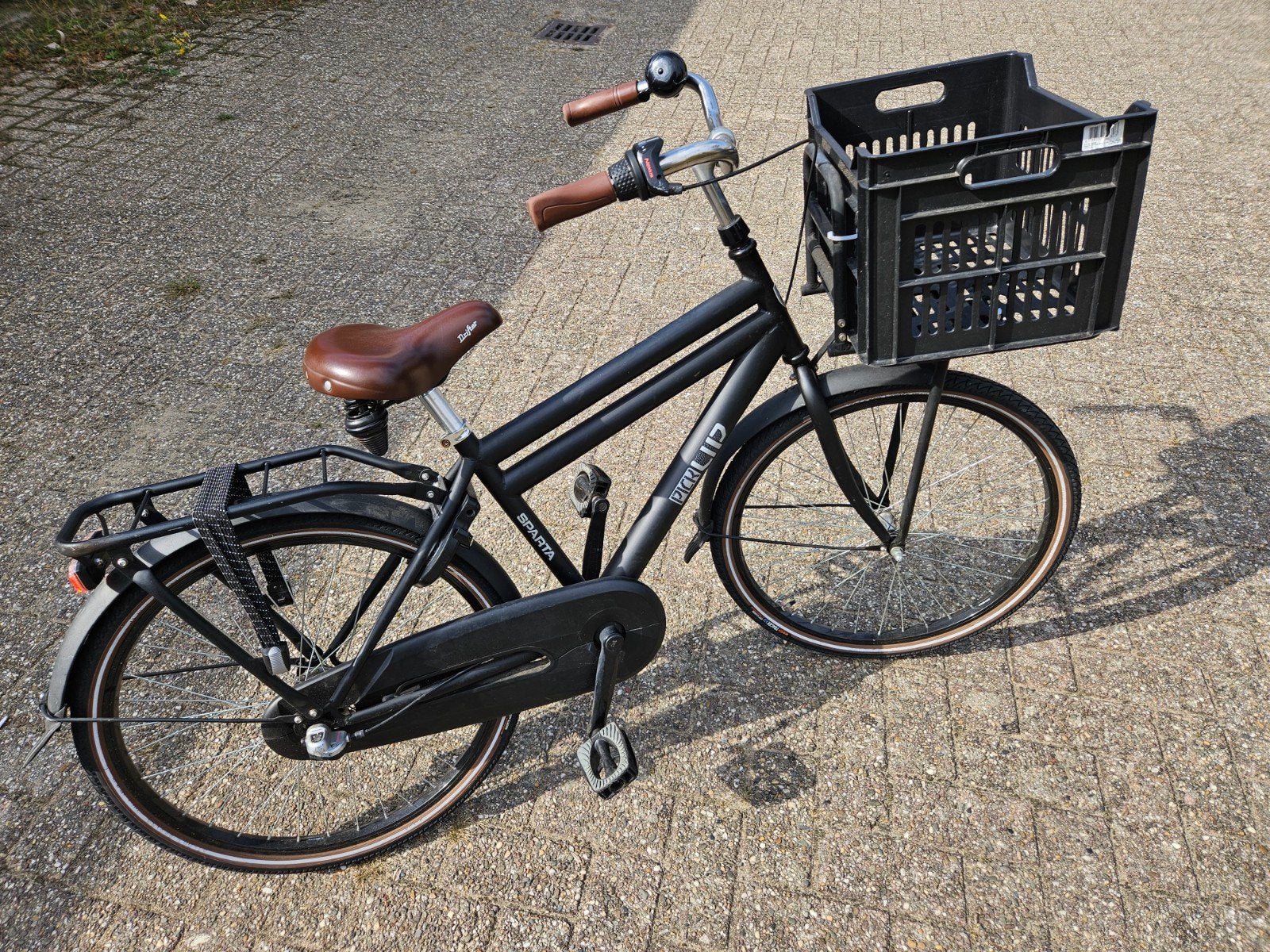 Sparta Jongens transportfiets 24 inch, Fietsen en Brommers, Ophalen, Terugtraprem, Sparta, 24 inch