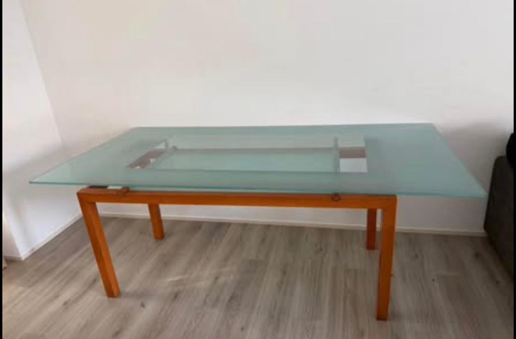Tafel, Huis en Inrichting, Tafels | Eettafels, Ophalen, 100 tot 150 cm, 50 tot 100 cm, Zo goed als nieuw