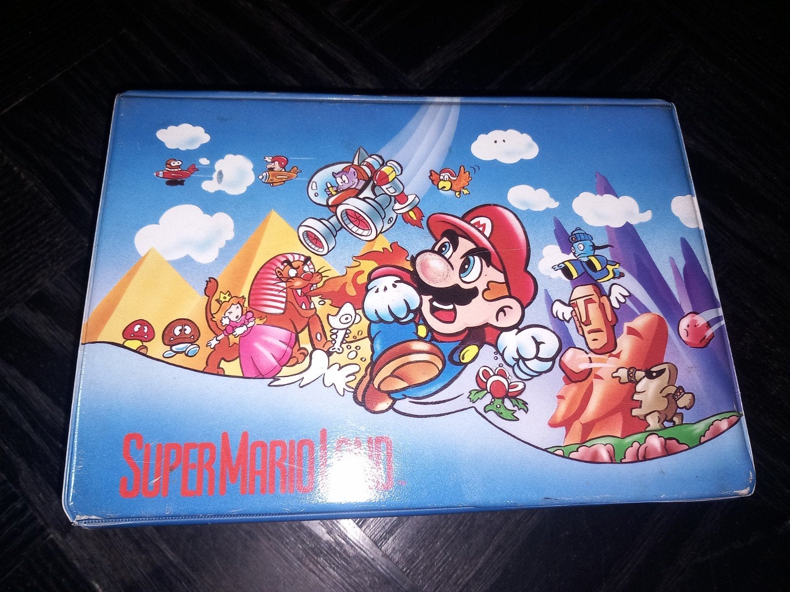Vintage Super Mario Land Nintendo Game Boy Opbergdoos, Nintendo, Gebruikt, 1 speler, Vanaf 3 jaar