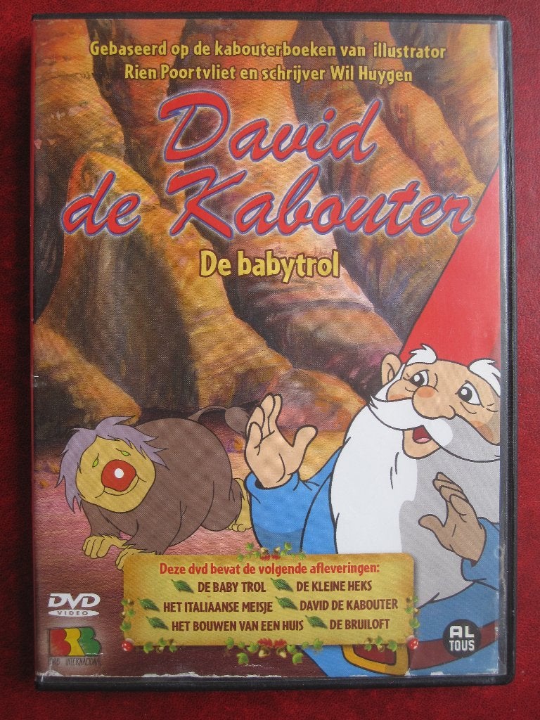David de kabouter - De babytrol (1985), Europees, Tekenfilm, Alle leeftijden, Zo goed als nieuw