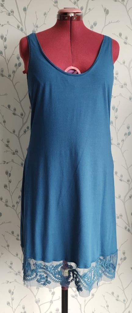 DIDI Pretty Different Slipdress maat XL, Kleding | Dames, Blauw, Maat 46/48 (XL) of groter, Ophalen of Verzenden, Zo goed als nieuw