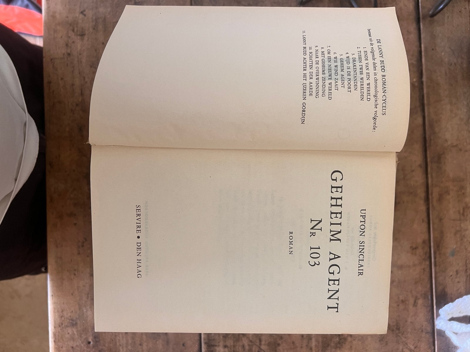 Upton Sinclair - De Lanny Budd Roman Cyclus - Servire Den Ha, Boeken, Romans, Gelezen, Ophalen of Verzenden