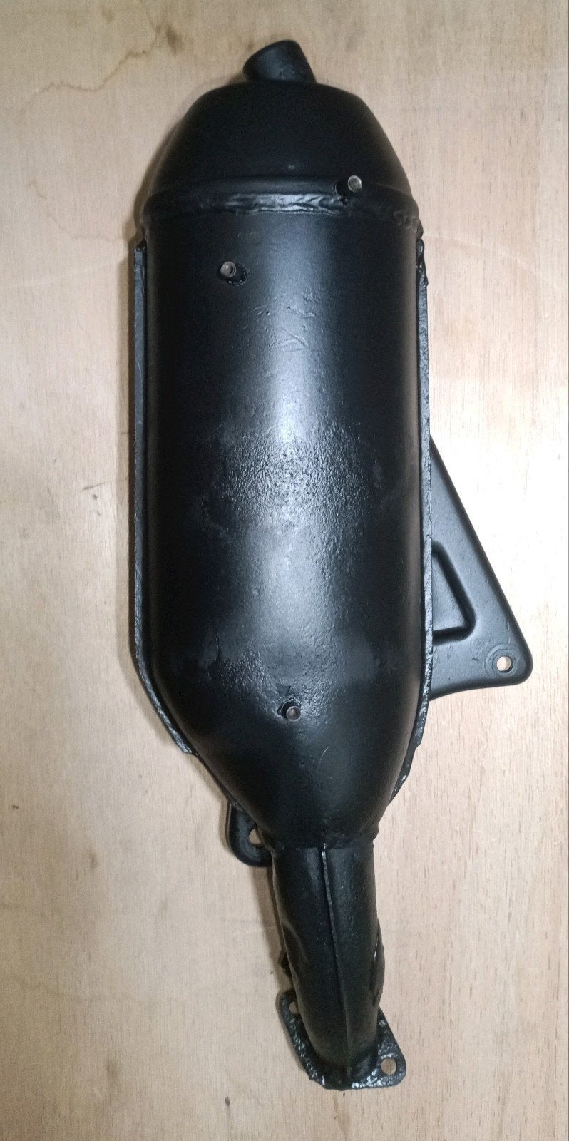originele Piaggio uitlaat 125 180 2t geen rammelen, Ophalen of Verzenden