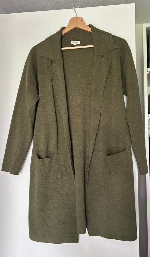Vest, groen, maat s/m, Kilky, zgan, Ophalen of Verzenden, Zo goed als nieuw, Maat 36 (S), Groen
