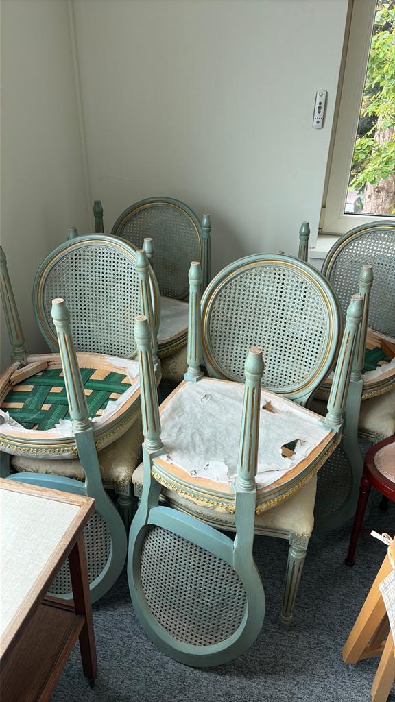 Stoelen (8x), Huis en Inrichting, Stoelen, Ophalen, Gebruikt, Vijf, Zes of meer stoelen