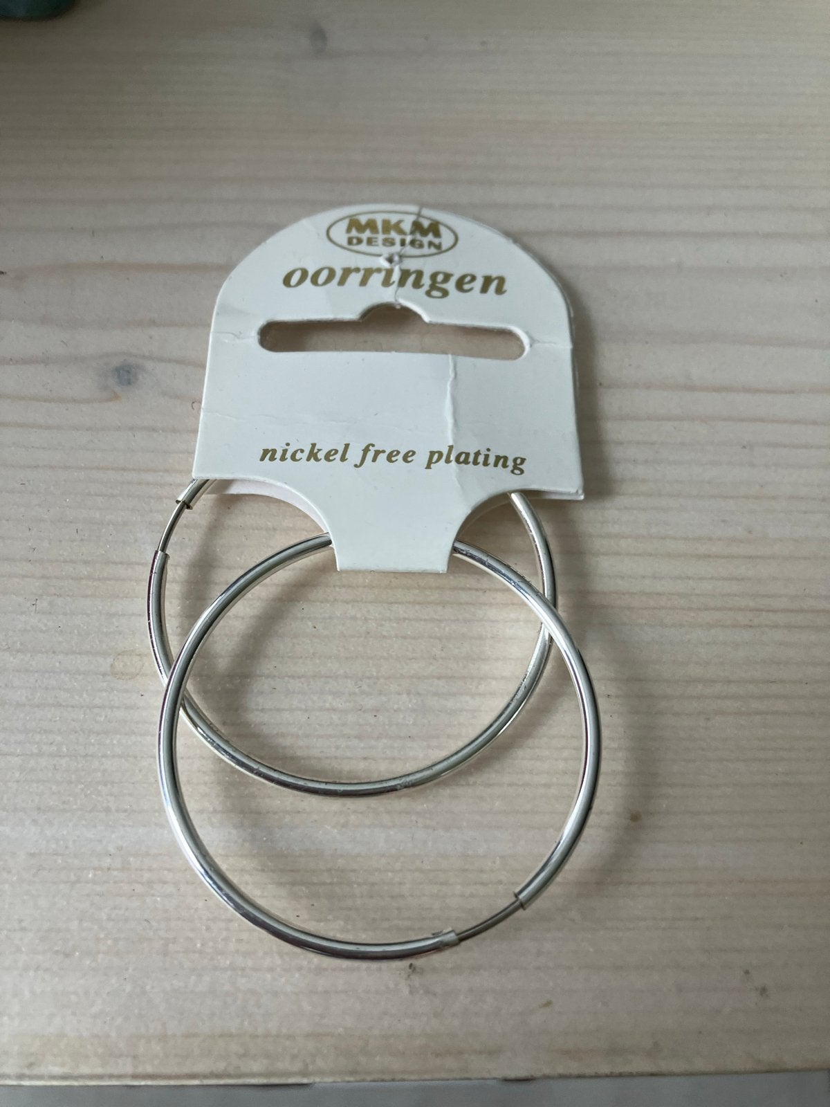 MKM Design Oorbellen - Nikkelvrije Plating, Sieraden, Tassen en Uiterlijk, Overige materialen, Hangers, Nieuw, Ophalen of Verzenden