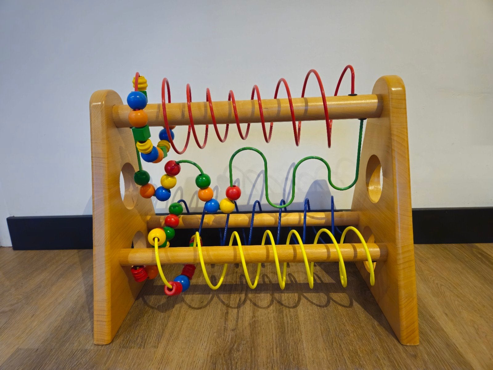 Houten kralenframe/ motoriek speelgoed, Ophalen, Overige typen