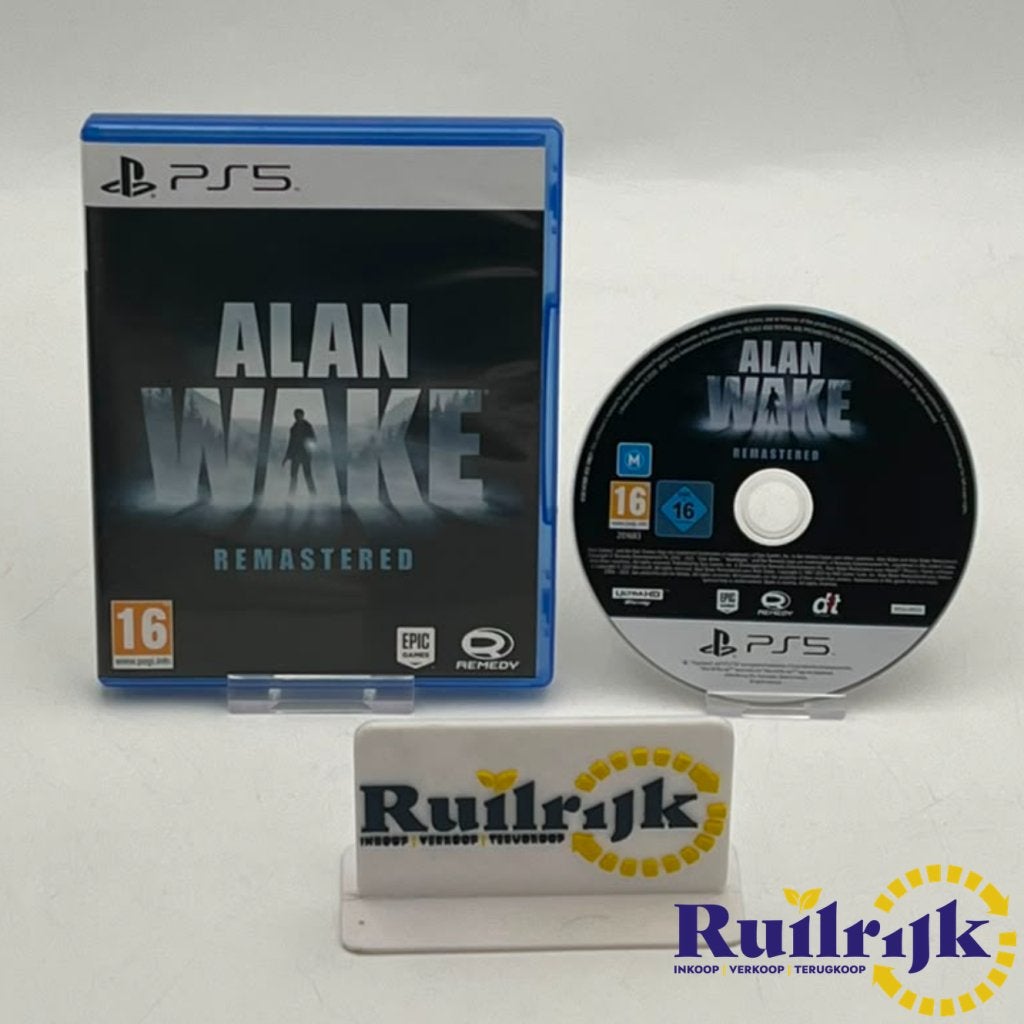 Alan Wake Remastered - Playstation 5 ( PS5 ) game, Sony, Zo goed als nieuw, Support@sony.com, 1-7-1 Konan, Minato-ku
Tokyo 108-0075
Japan