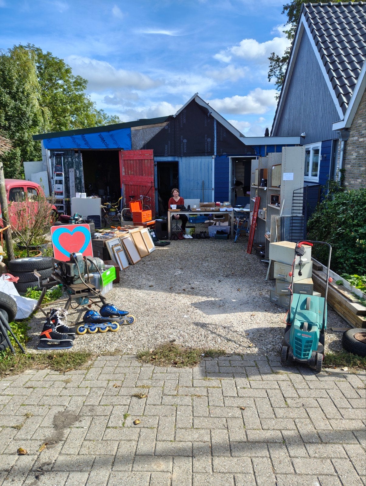 Garage Sale Bitgummole, Ophalen, Gebruikt