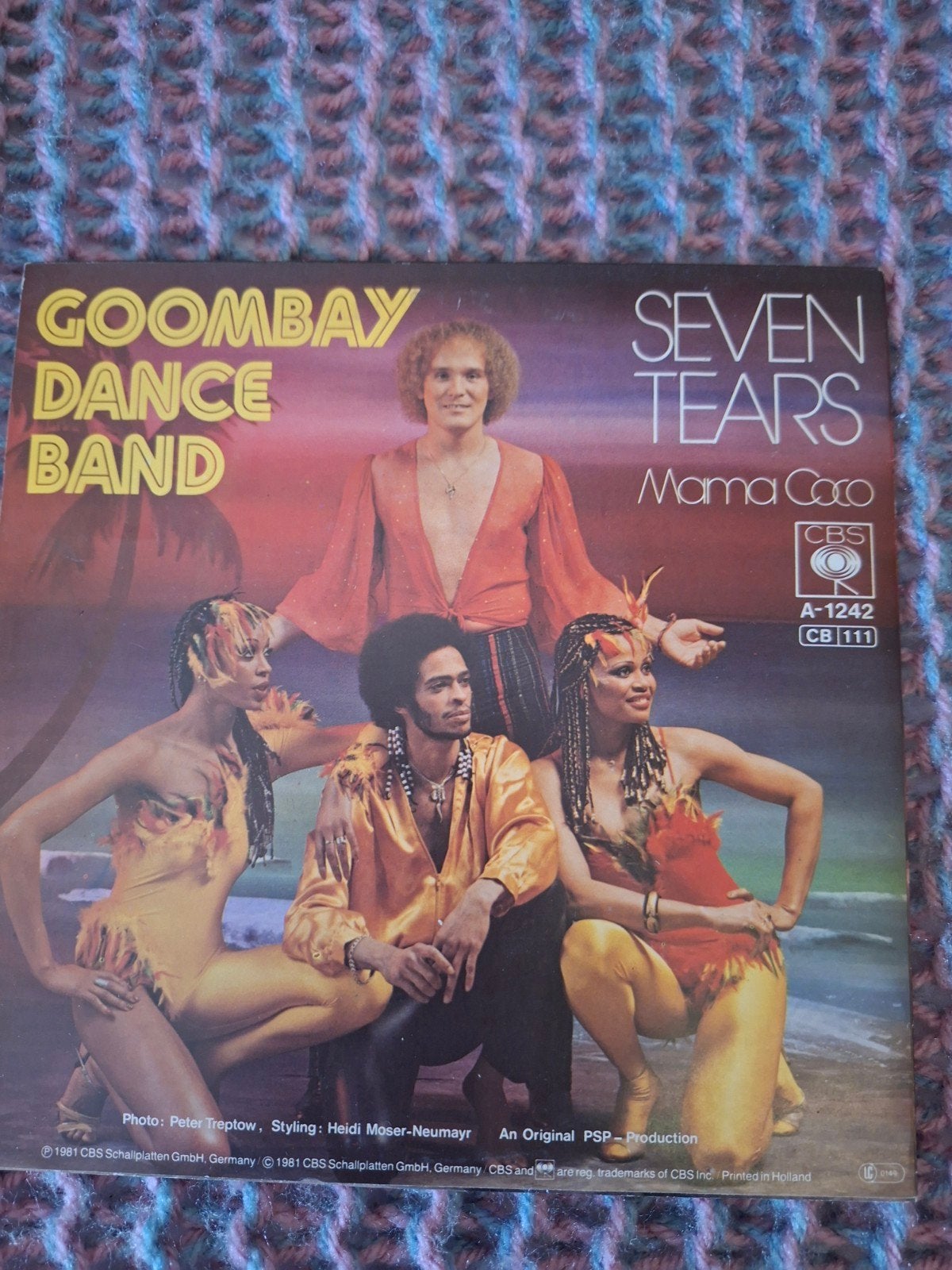 Goombay Dance Band - Seven Tears / Mama Coco (Vinyl Single), Gebruikt, 7 inch, Ophalen of Verzenden, Pop