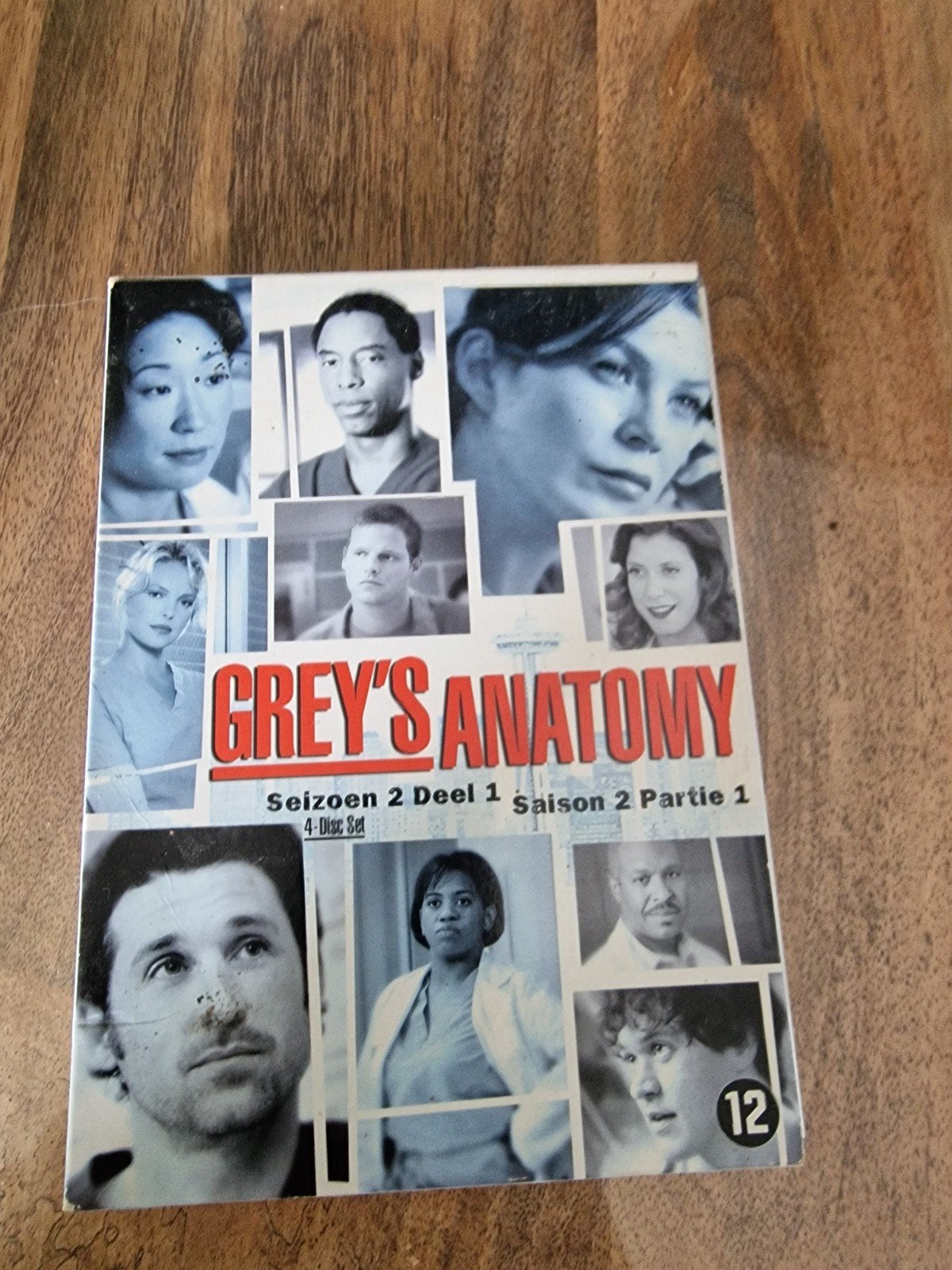 Grey's Anatomy - Seizoen 2 Deel 1 (4-Disc Set), Cd's en Dvd's, Dvd's | Tv en Series, Engels, Drama, Ophalen of Verzenden, Spaans