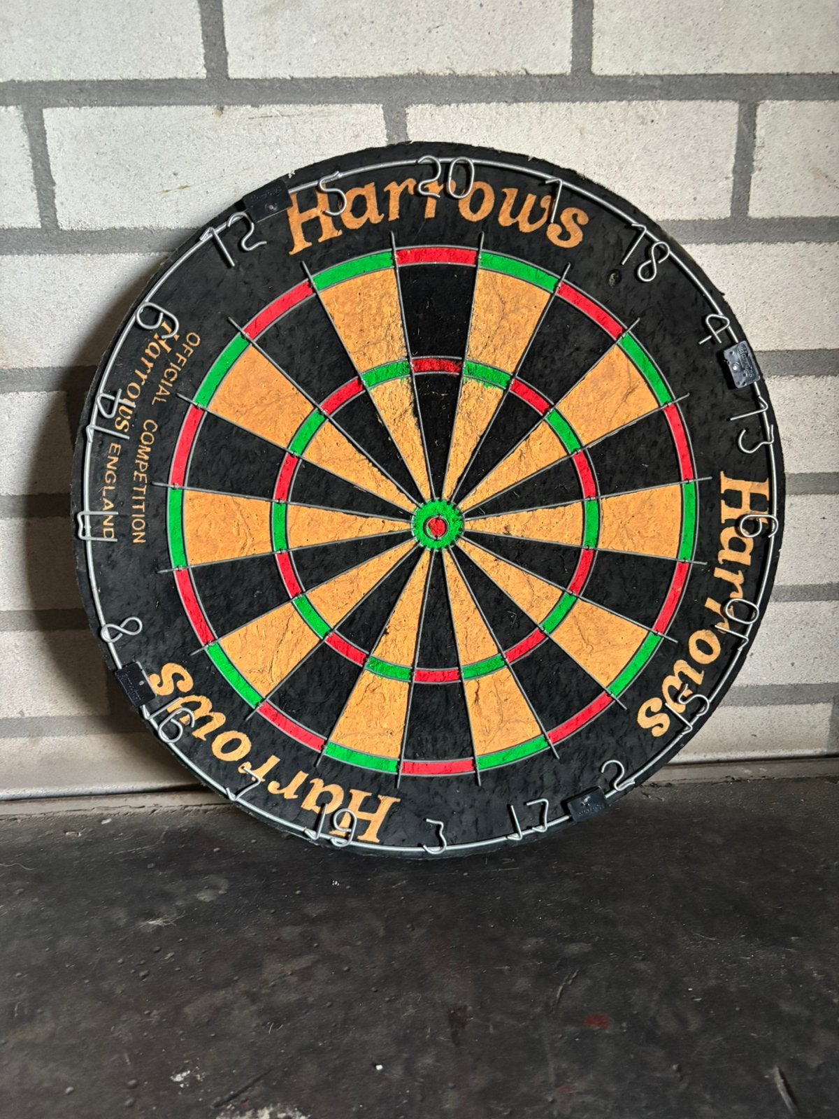 Dartbord Harrows, Ophalen, Gebruikt, Dartbord